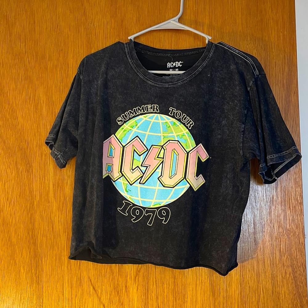 Cute AC DC tee to start off the summer!
